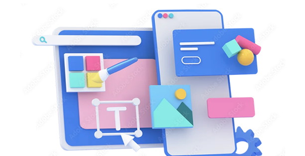 Big Beard Landing Page Icon Web Design